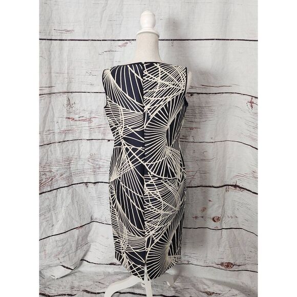 Lafayette 148 Faith Floral Jacquard Sheath Dress and Matching Jacket Size 4 - Picture 7 of 14